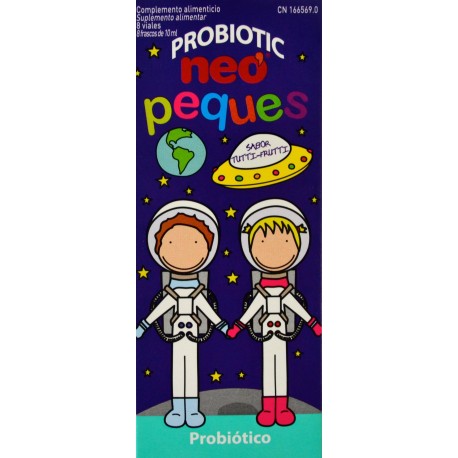 PROBIÓTICO SABOR TUTTI-FRUTTI 8 VIALES NEO PEQUES