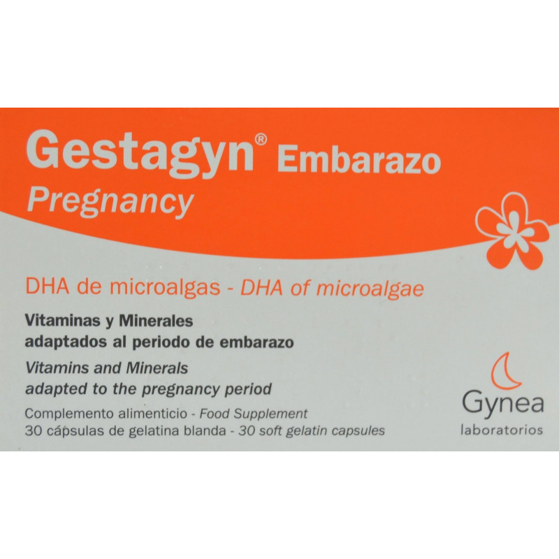 Gestagyn embarazo dha 30 cápsulas