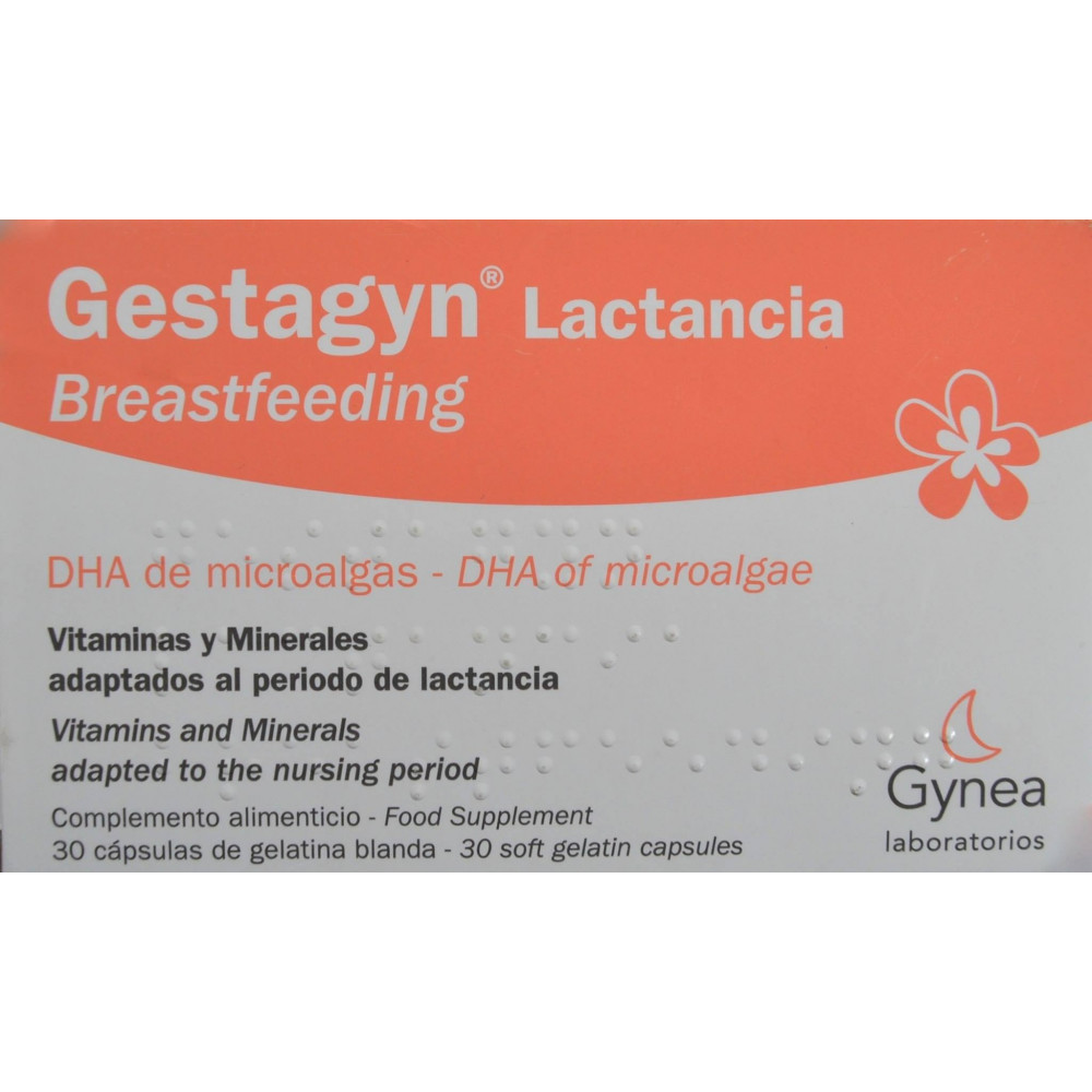 GESTAGYN LACTANCIA 30 CÁPSULAS GYNEA - Farmacia Anna Riba