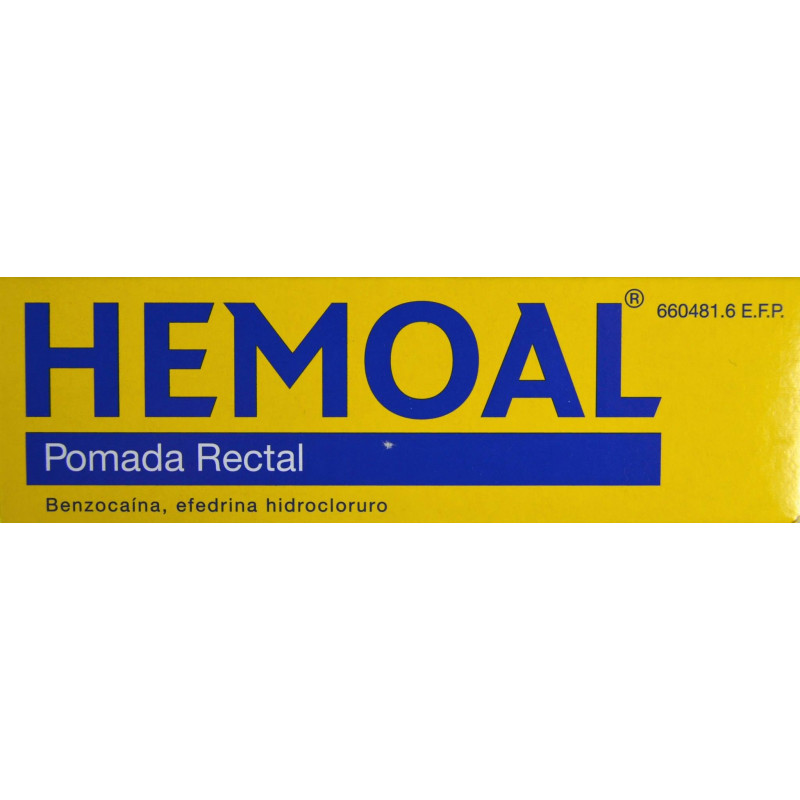 POMADA RECTAL 30 G HEMOAL 