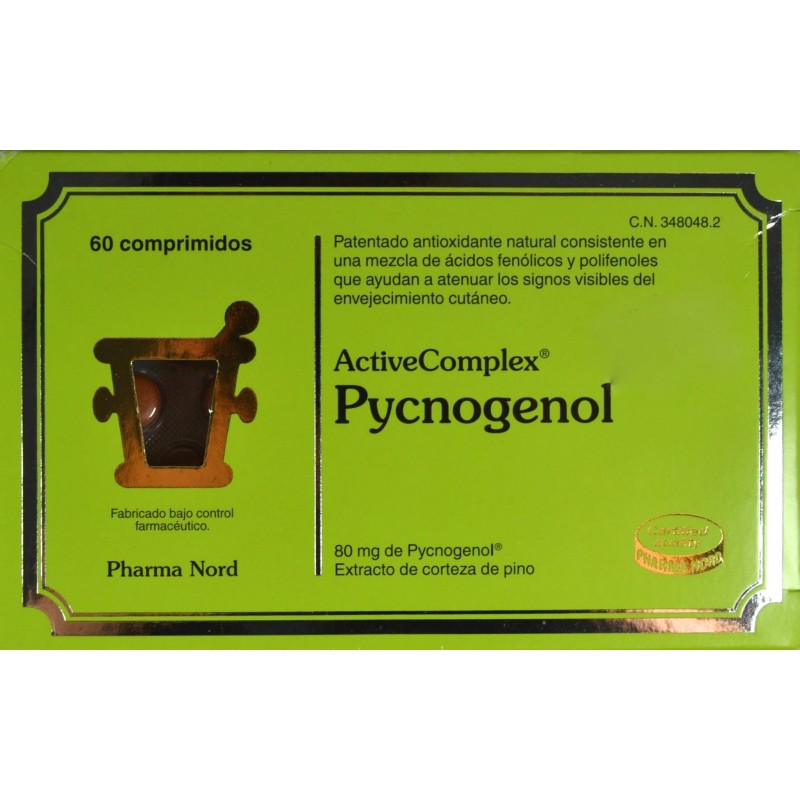 PYCNOGENOL ACTIVE COMPLEX 60 COMPRIMIDOS PHARMA NORD Farmacia Anna Riba