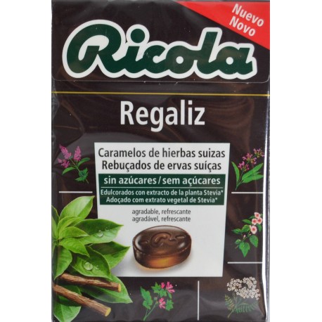 CARAMELOS REGALIZ 50 G RICOLA