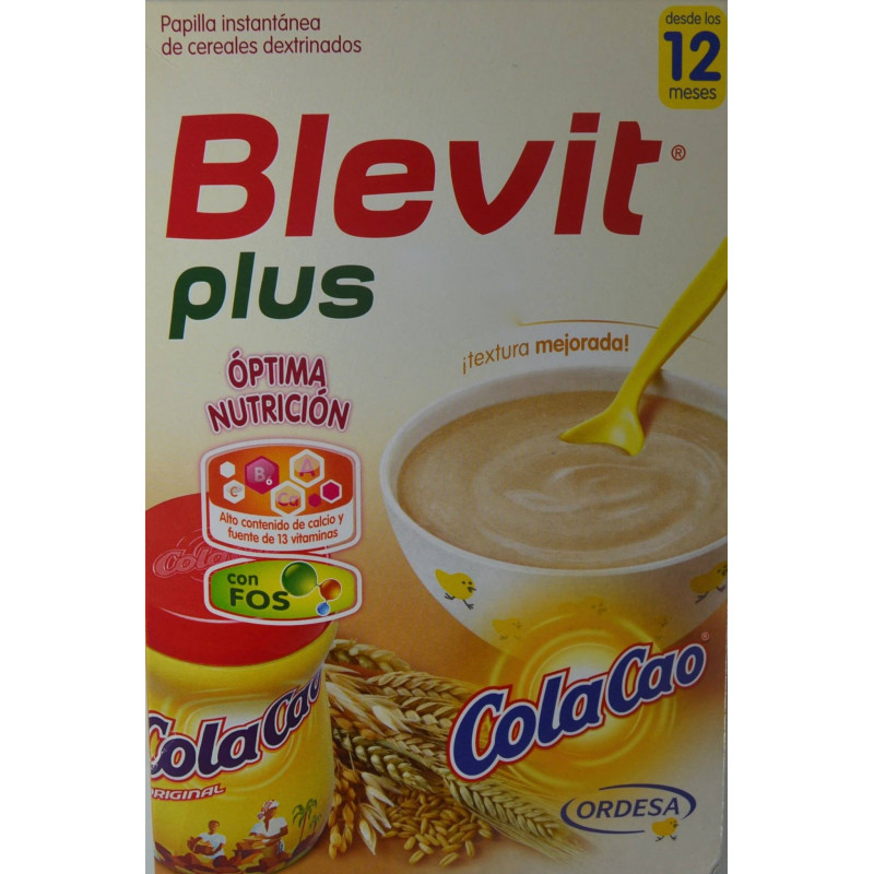 Blevit Plus 8 Cereales Miel 300 g, Blevit