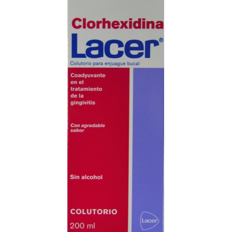 COLUTORIO CLORHEXIDINA 200 ML LACER